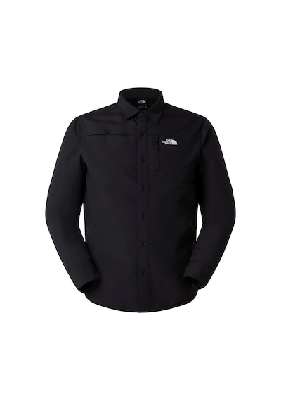 The North Face M Sequoıa Long Sleeve Shırt Erkek Gömlek Nf0a8fu5jk31 Siyah