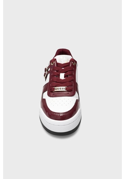 Guess Maggnet Logolu Sneaker Ayakkabı Flfmagele12 Kadın Ayakkabı Flfmag Ele12 Wıne Bordo