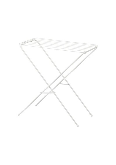 Ikea Jäll Çamaşır Kurutma Askılığı, Beyaz, 79x40x82 Cm