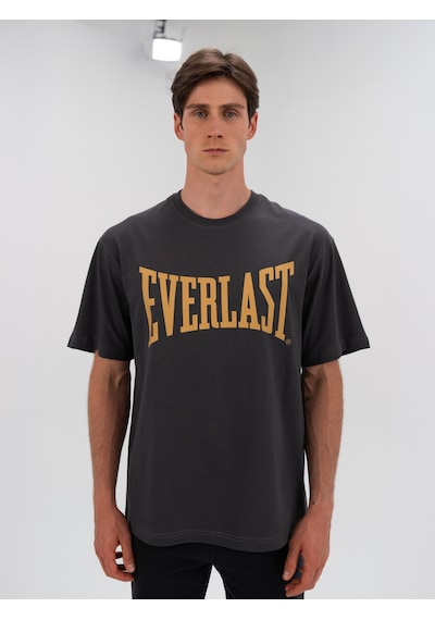 Everlast Ever Classics Comfort Logo Gri Erkek Tişört Gri