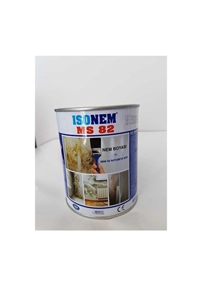 1 Kg Beyaz Nem Yalıtım Boyası, İç Ve Dış Duvarlar İçin Açık Bej