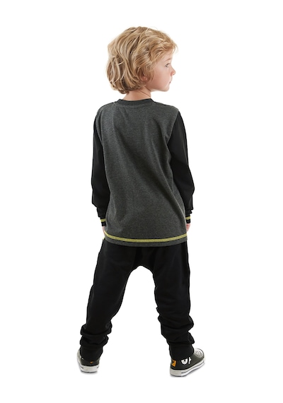 Denokids Be Brave Erkek Çocuk T-shirt Pantolon Takım Çok Renkli