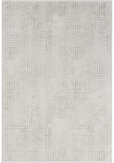 Çam Halı Mısra 5004 Gri Seyran Halı Modern Desen Makine Halısı