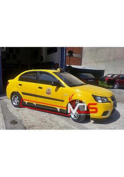 Kia Rio Sedan Marşpiyel Sağ Sol Tk Fiberglass Boyasız