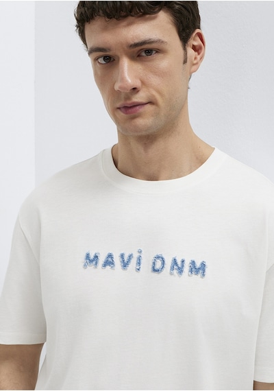 Mavi - Mavi Dnm Ekru Tişört 0613604-70057