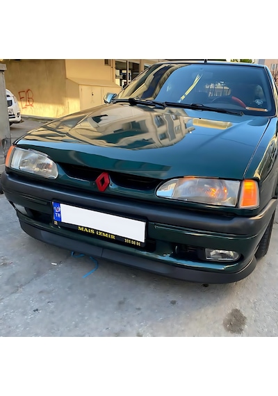 Renault 19 Europa 1994-2001 Uyumlu H Lip Esnek Ön Lip 2 Parça Karlık Ön Ek Tampon Altı Dill