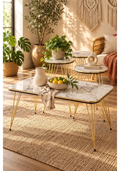 Odera Çift Gold Efes Beyaz Mermer Desenli Elips Orta Sehpa Ve Yuvarlak Zigon Sehpa 4'lü Set Gold Tel Metal Ayaklı Retro Modern Salon Sehpası Diğer Odera Çift Gold Efes Beyaz Mermer Desenli Elips Orta Sehpa Ve Yuvarlak Zigon Sehpa 4'lü Set Gold Tel Metal Ayaklı Retro Modern Salon Sehpası Diğer