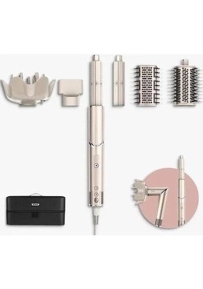 Shark Flexstyle 5in1 Stone Saç Şekillendirme Seti Gümüş
