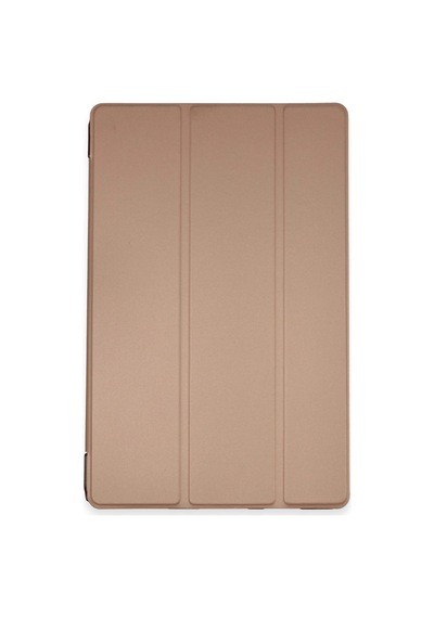 Apple İpad Pro 13 2024 Kılıf Tablet Smart Kılıf - Rose Gold Arka Kapak