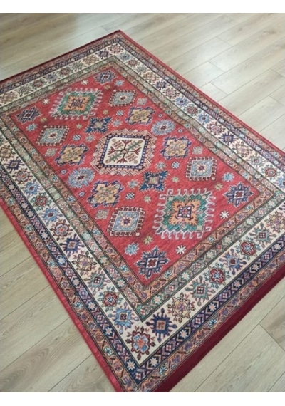 Çam Halı Gloria Td741 Multi Etnik Desen Dokuma Saçaklı Kilim