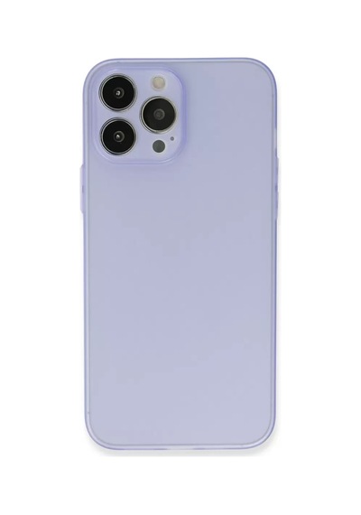 Newface Apple İphone 13 Pro Max Kılıf Puma Silikon - Mor