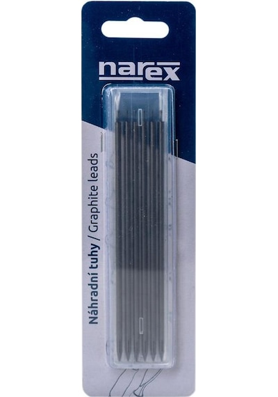 Narex 896305 Siyah Grafit Kurşun Kalem Yedek Uç Seti 2.8 Mm Siyah