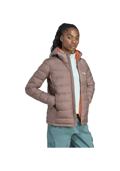 Earstr/trabrn Adidas Kadın Koşu - Yürüyüş Mont W Mt Down H J Earstr/trabrn Jz9992 Kahverengi