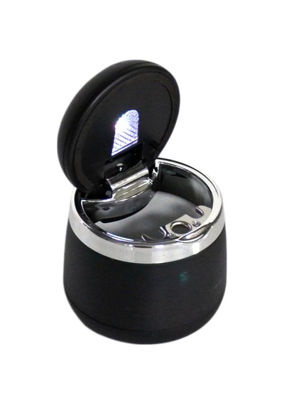 Carub Küllük Portatif Lüx Işıklı Seramik Siyah-silver Br2944644