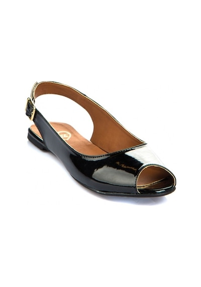 Fox Shoes Siyah Kadın Sandalet B726104508