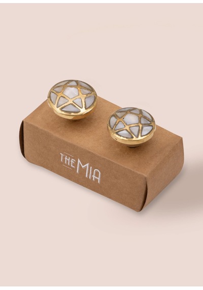 The Mia Pirinç Çekmece Ve Dolap Kulbu 2li Set Klp19 Çok Renkli