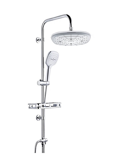 Yapıtaşı Yt262 Limon Banyo Tepe Robot Duş Seti 3fonksiyonlu Butonlu Krom