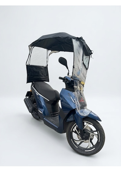 Motorsiklet Scooter Tentesi Yağmur Rüzgar Korumalı Gölgelik