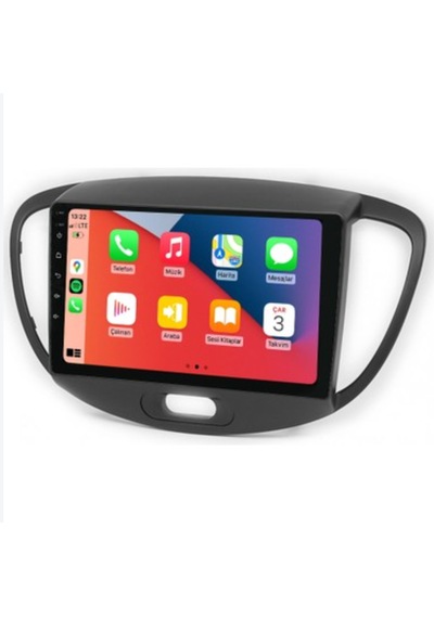 Foxus Hyundaı İ10 2010 2013 4gb Ram 64gb Hafıza Android Dokunmatik Ekran Oto Teyp - Carplay Wifi Gps Bluetooth Kamera Destekli Oem