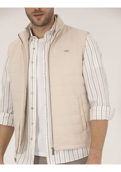 Pierre Cardin Erkek Bej Deri Mont-kaban 50275802-591