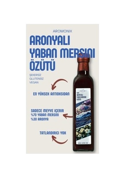 Aromonix Aronyalı Yaban Mersini Özü 500ml