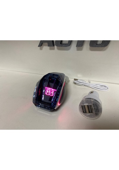 Honda Typer Manuel Kristal Vites Topuzu Rgb Işıklı Sıfır İthal Şeffaf