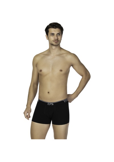 D's Damat Ds Damat Luxury 2'li Boxer Siyah Ds0118 R001