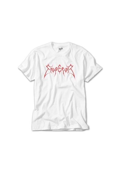 Emperor Logo Red Beyaz Tişört Beyaz