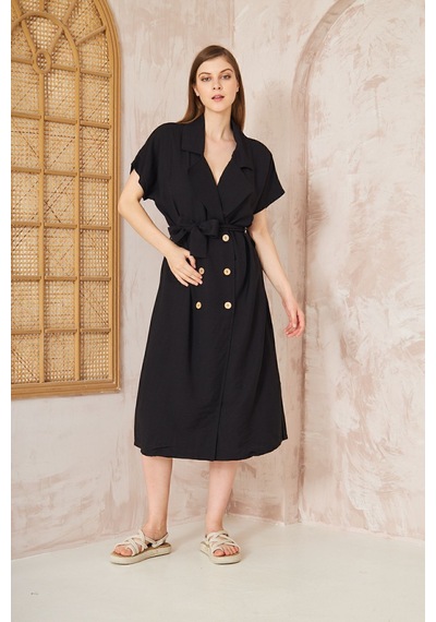 Pasaklı Giyim Kadın Keten Siyah Oversize Geniş Kesim /salaş /uzun Kısa Kollu Yazlık Ceket Elbise 700-3162451 Pasaklı Giyim Kadın Keten Siyah Oversize Geniş Kesim /salaş /uzun Kısa Kollu Yazlık Ceket Elbise 700-3162451