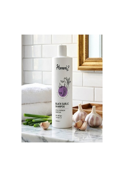 Homm Life Siyah Sarımsak Black Garlic Şampuan 400 Ml