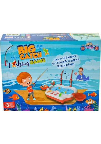 Mey İthalat 40180 Aya Pilli Balık Oyunu