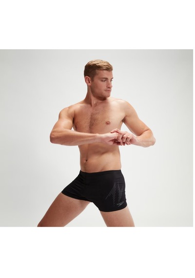 Speedo Hyperboom Endurance + Erkek Yüzücü Mayosu Siyah