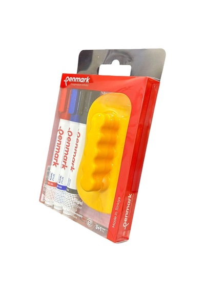 Beyaz Tahta Kalemi 3 Lü Set+silgi 8683181702080 Hs-305-tk3s 709711