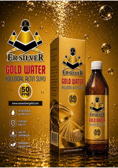 Kolloidal Altın Suyu 50 Ppm