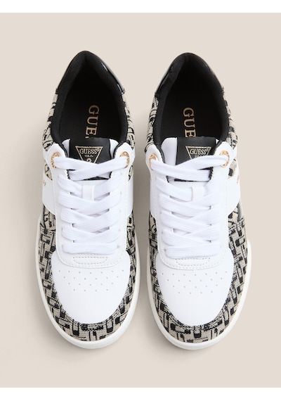 Guess Naima Kadın Sneaker Ayakkabı Flpnm3fap12 Siyah