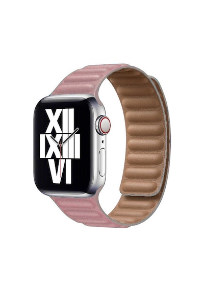 Watch 40mm Uyumlu Krd-34 Deri Ardx Kordon-pembe