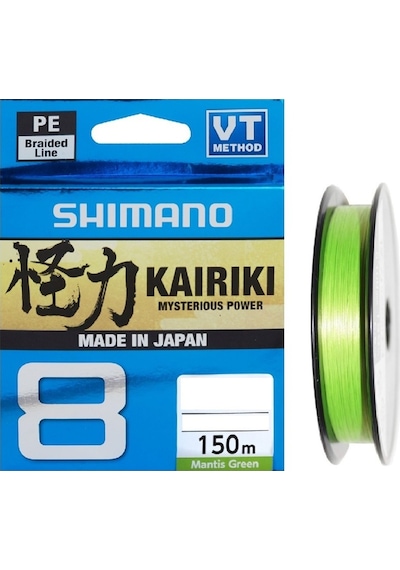 Yeni Shimano Kairiki 8 Kat Mantis Green 150 Mt Ip Misina (288547763)