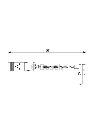 BOSCH 1987473070 Fren Balata Fişi Ön Arka Mercedes C Seri W203 W220 W211 00-07