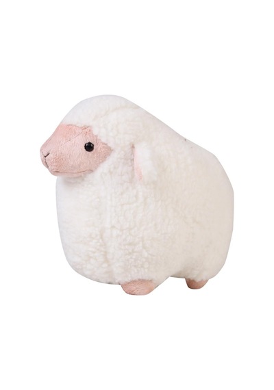 Kuzu Beyaz&Pembe Peluş 45 Cm