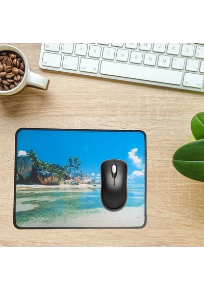 Buffer 25x32 Cm Küçük Boy Mouse Pad Manzara Ada Diğer