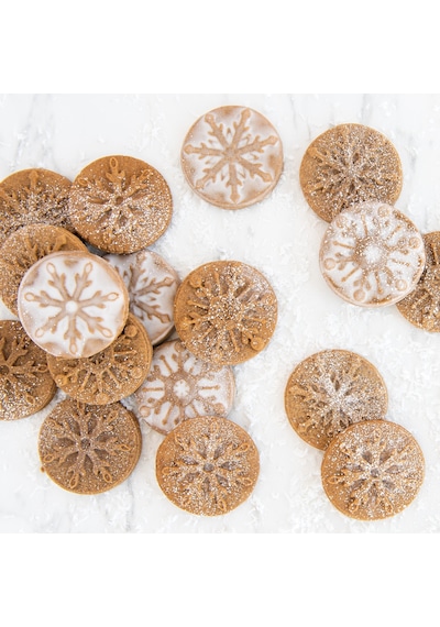 Nordicware Kar Taneleri Kurabiye Baskı Pulları