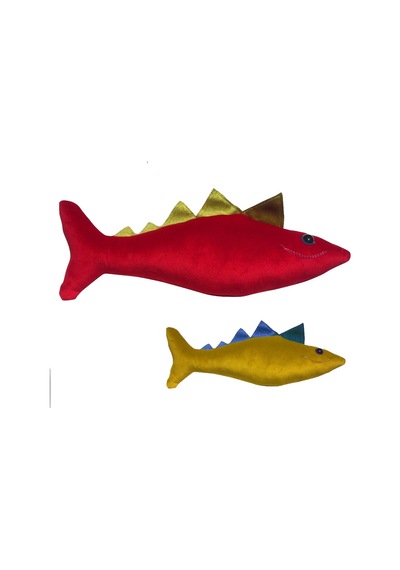 Matatabi Spino 27 CM Yeni Nesil Peluş Kedi Oyuncağı Çok Renkli