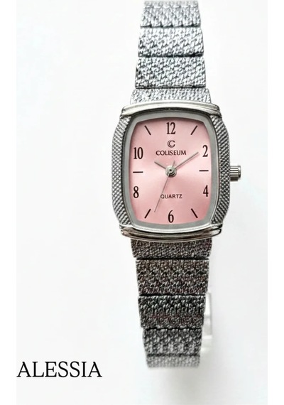 Alessia Silver Pembe Saat