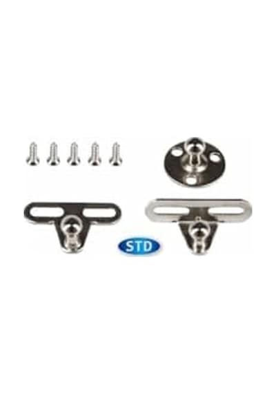 Adet Std Dolap Amortisörü Gazlı Piston Kapak Hidroliği 27 Cm 80n Çok Renkli