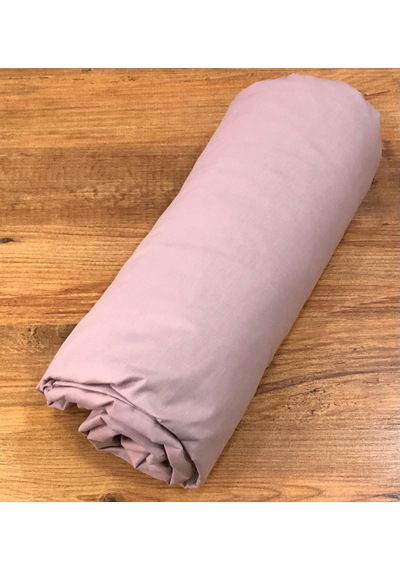 Clasy Battal Çift Kişilik %100 Pamuk Lastikli Çarşaf + 2 Adet Yastık Kılıfı 180 X 200 Gül Kurusu