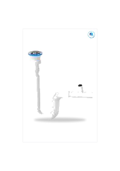 Çamaşır Çıkışlı Sifon Tp Abs Paslanmaz Bağlantılı Banyo Tesisatı