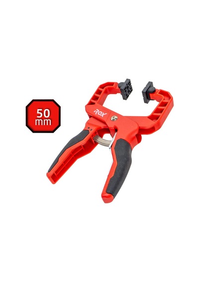 Rox 0354 Cırcırlı Hızlı Mandal Tip Kıskaç İşkence 50 Mm