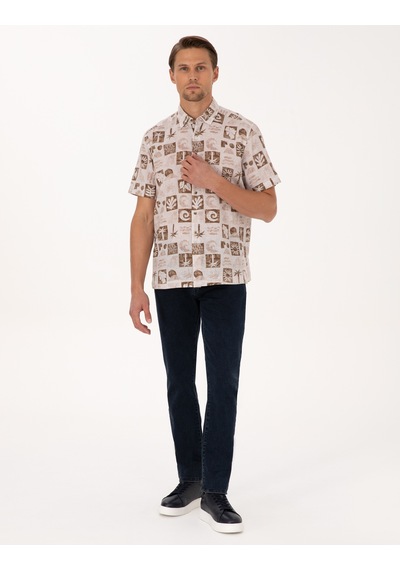 Pierre Cardin Erkek Gömlek Kısa Kollu 50301507-vr197 Çok Renkli Pierre Cardin Erkek Gömlek Kısa Kollu 50301507-vr197 Çok Renkli