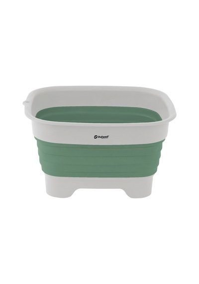 Outwell Collaps Wash Bowl W/drain Katlanır Kamp Lavabosu Yeşil-gri
