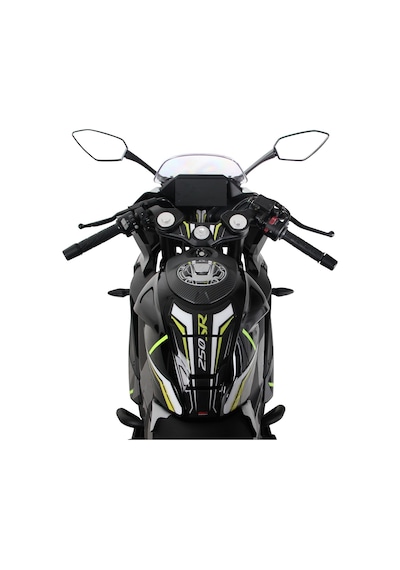GP Kompozit CF Moto 250SR 2020-2022 Uyumlu Tank Pad Seti Turkuaz